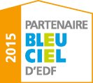 Logo bleu ciel edf